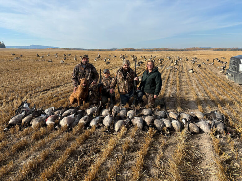 Goose Hunting in Vanderhoof